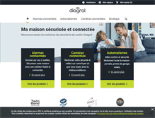 Tablet Screenshot of diagral.fr